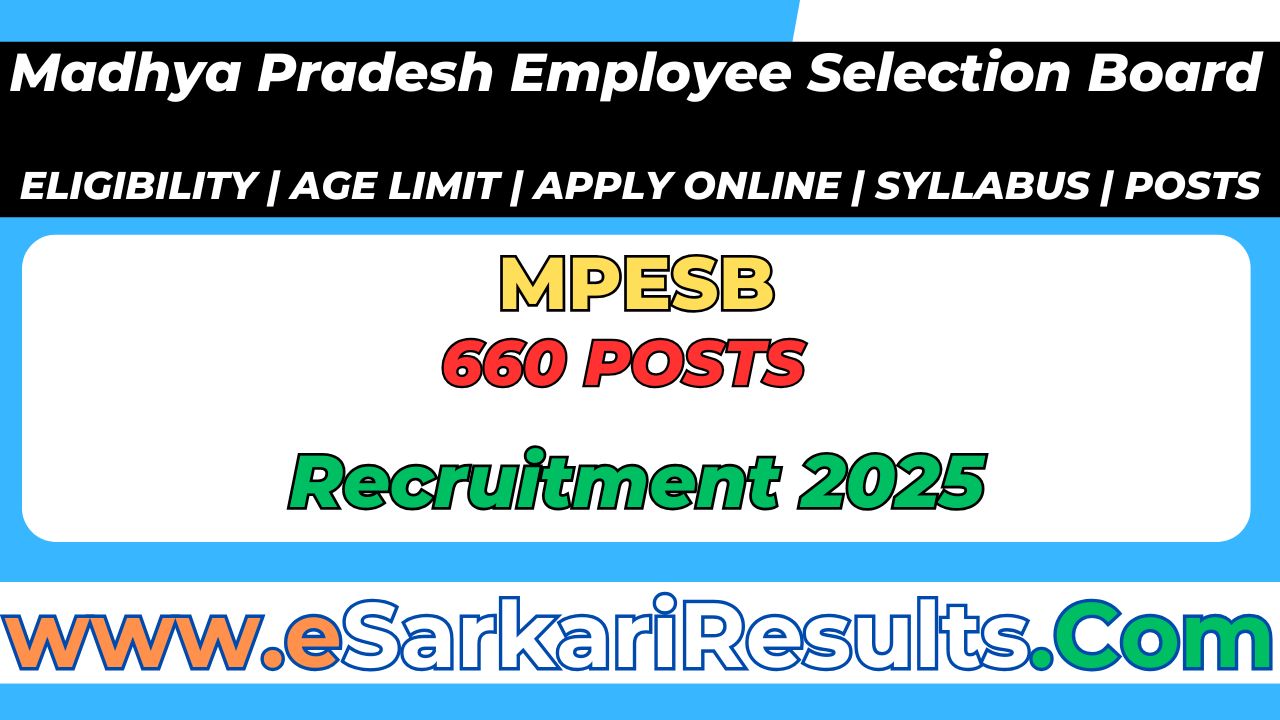MPESB-Parvekshak-Recruitment-2025-Apply-Online-for-660-Posts.