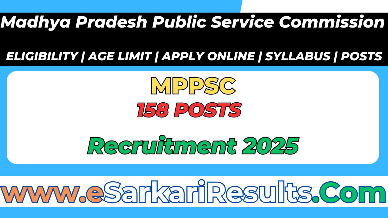 Madhya-Pradesh-State-Service-Exam-MPPSC-SSE-Pre-2025-Recruitment